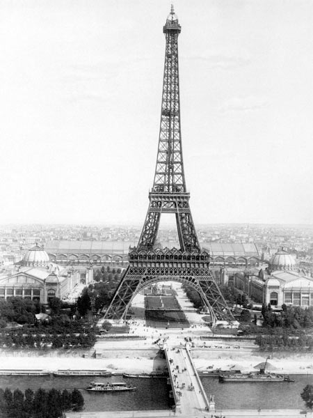 Fin de la construcción de la Torre Eiffel, 1889 de 