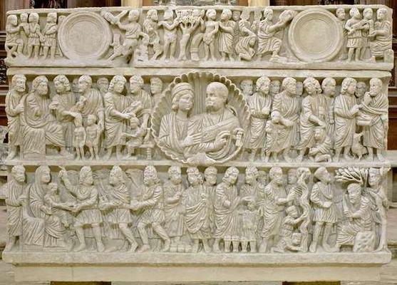 Early Christian sarcophagus (marble) de 