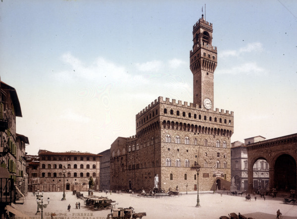 Florence,Piazza della Signoria de 