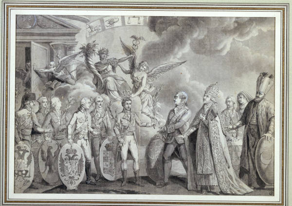 Treaty of Amiens 1802, Allegorie/Desrais de 