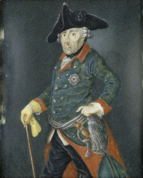 Frederick the Great , Portrait as old man de 