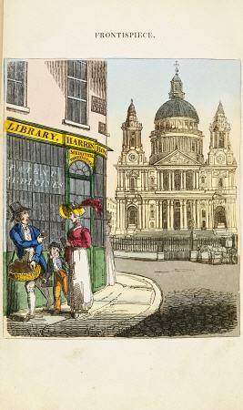 Frontispiece Illustration From ''Sam Syntax''s Description Of The Cries Of London''