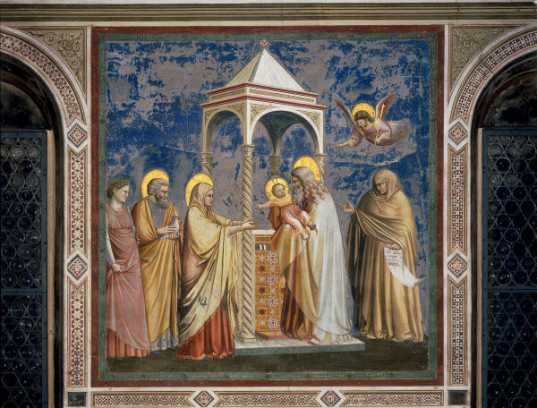 Presentation in the Temple / Giotto de 