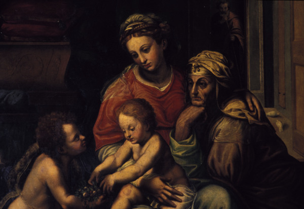 Giulio Romano / Mary, child, Elizabeth de 