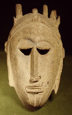 Gehoernte Maske, Bamana, Mali / Holz