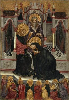 Coronation of Mary / Ptg.G.di Pietro