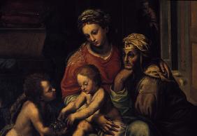 Giulio Romano / Mary, child, Elizabeth