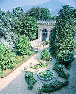 Garden with Lemonaia, Villa Medicea di Careggi (photo) de 