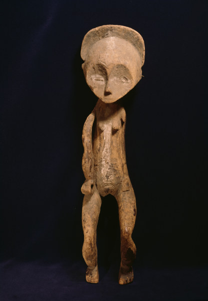 Haengende Figur, Mbole, Kongo / Holz de 