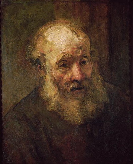 Head of an Old Man, c.1650 de 