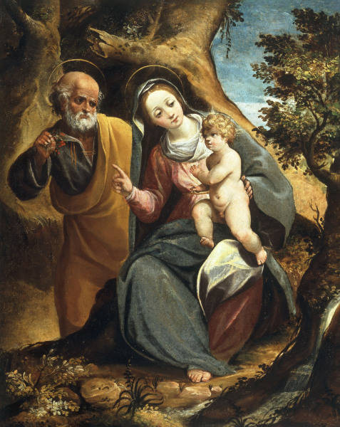 Holy Family / Emilian Paint./ C17th de 