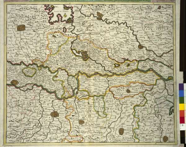 Dukedome of Mantua , map 1675. de 