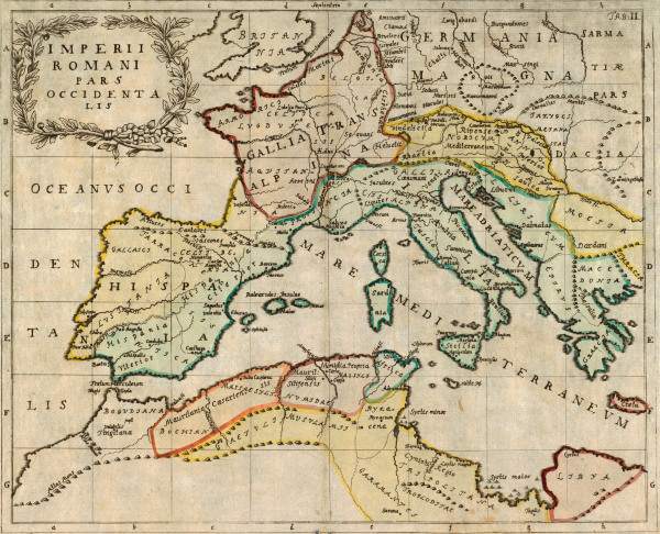 Map of the Roman Empire de 