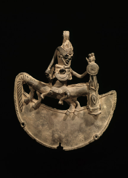 Horse Rider / Benin, Nigeria / Bronze de 