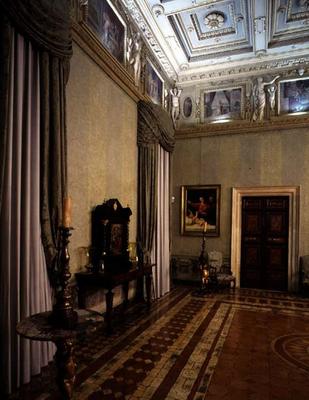 Hall from the piano nobile, designed by Antonio da Sangallo the Younger (1483-1546) and Nanni di Bac de 