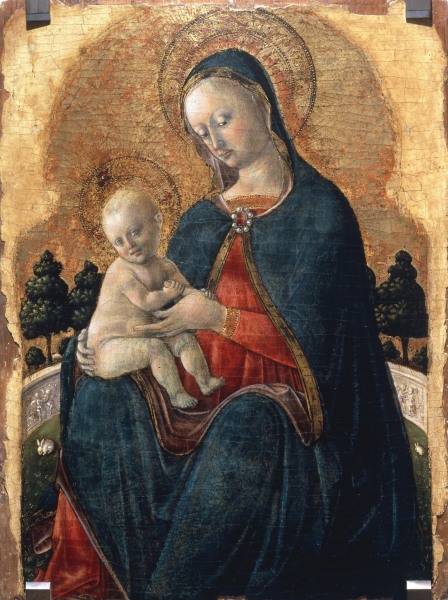 Mary with Child / Ital.Paint./ C15th de 