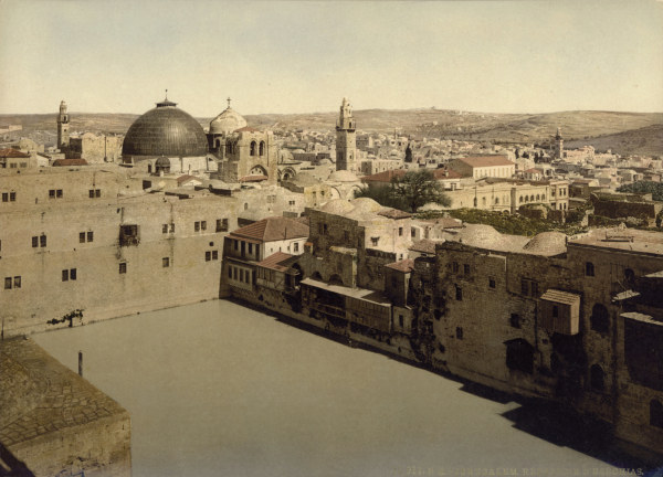 Israel, Jerusalem, The Pool of Hezekiah de 
