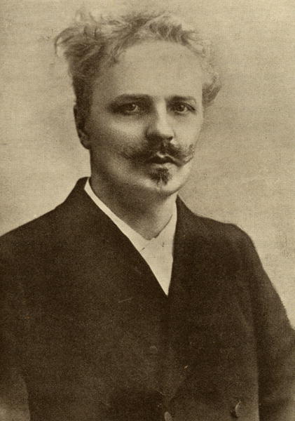 Johan August Strindberg (1849-1912) (b/w photo)  de 