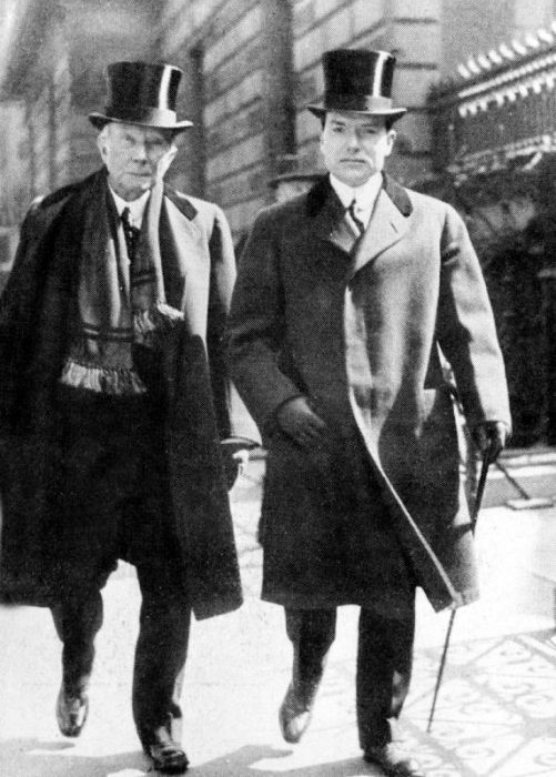 John Davidson Rockefeller American industrialist here with his son John Davidson Rockefeller Jr de 