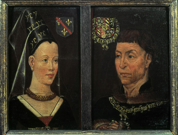 Charles the Bold and his wife de 
