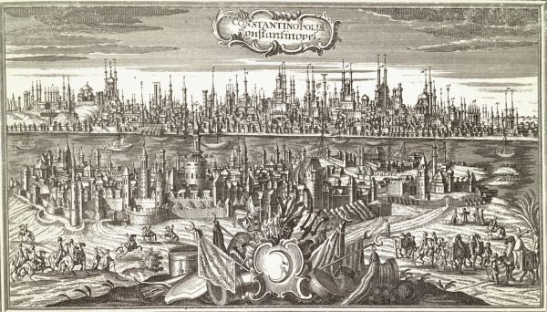Konstantinopel, Stadtansicht / n.Werner de 