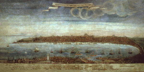Constantinople / Painting 16th century de 