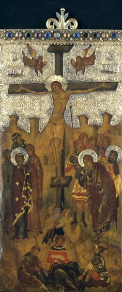 Crucifixion / Byzantine Paint./ C14/15 de 