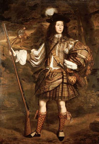 A Highland Chieftain: Portrait Of Lord Mungo Murray (1668-1700)