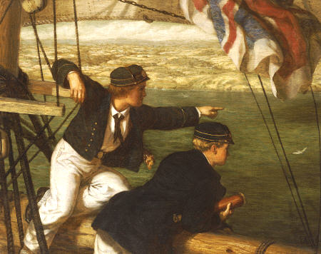 Land Ahoy !  Philip Richard Morris (1838-1902) de 