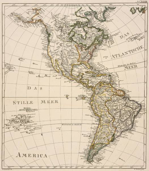 Map of America de 
