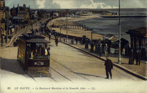 Le Havre/Boulevard Maritime/Carte post. de 