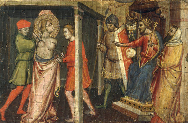 Lorenzo di N.Gerini / St.Agatha / Paint. de 