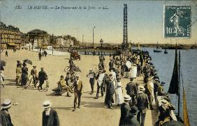 Le Havre/Promenade de la Jetee/Carte pos