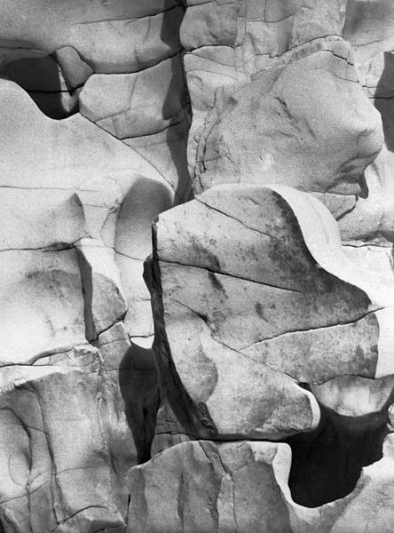 Marble rocks, Jabalpur, Madhya Pradesh (b/w photo)  de 