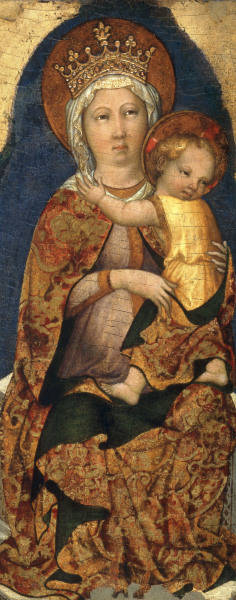 M.Giambono / Mary with Child / Ptg./ C15 de 