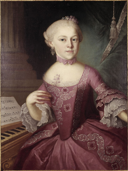 Mozart,Maria Anna (Nannerl) de 