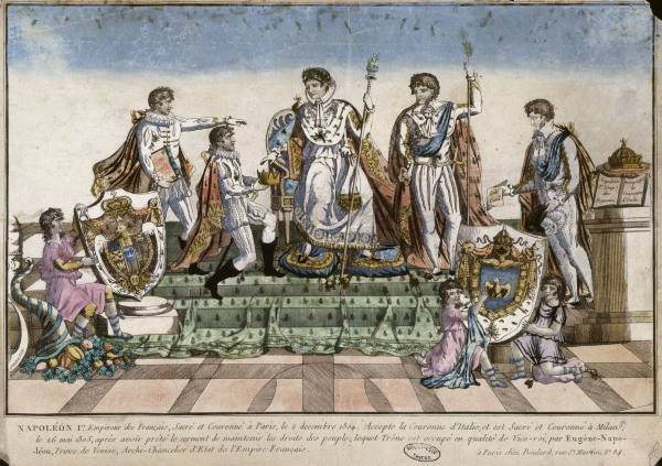 Napoleon/Sacre roi d''Italie 26 mai 1805 de 