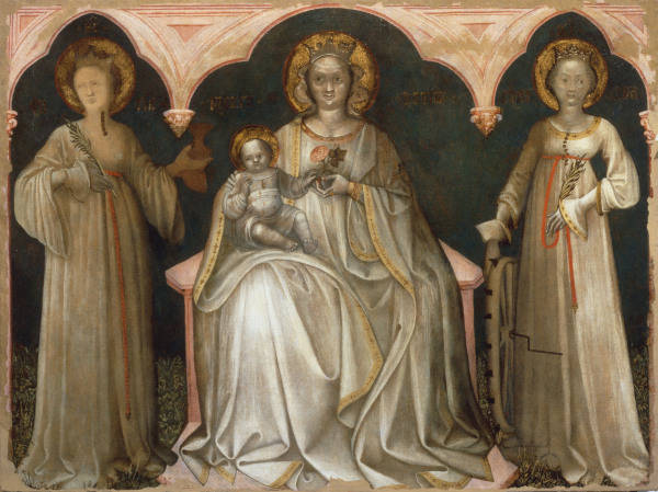 Nicolo di Pietro / Mary w.Child & Saints de 