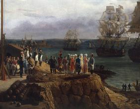 Napoleon I at Cherbourg 1811 /Ptg.Crepin