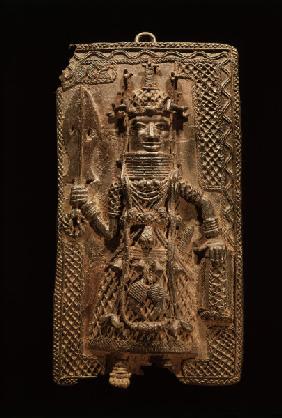 Oba with Sword / Benin Bronze