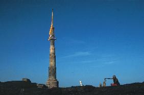 Open-air shrine of Nakalank near Ghogha, Bhavnagar (photo) 