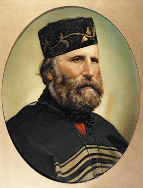 Portrait of Giuseppe Garibaldi de 
