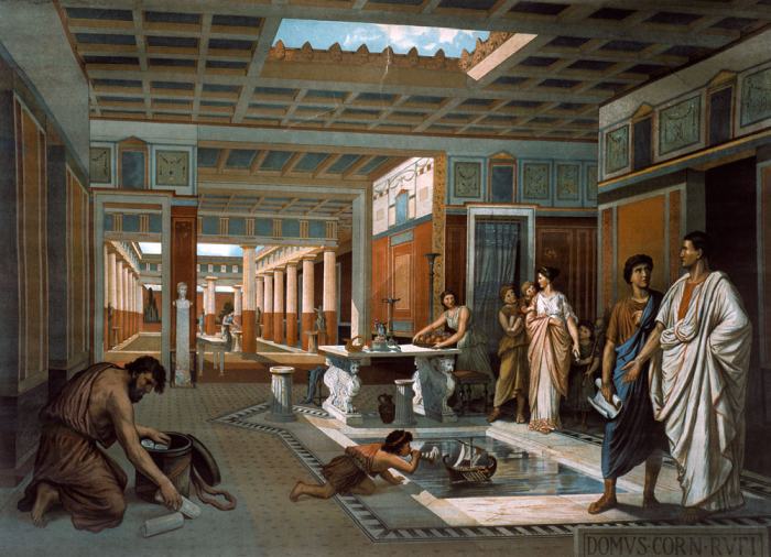 Pompeii , Cornelius Rufuss house de 