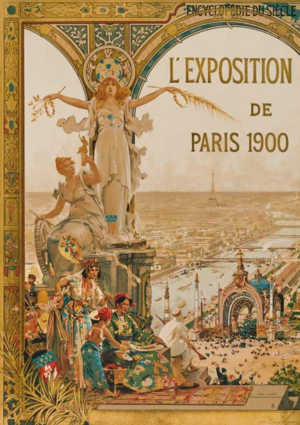 Paris, World Fair 1900, Poster de 