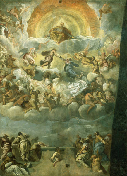Assumption of Mary / Palma il Giovane de 