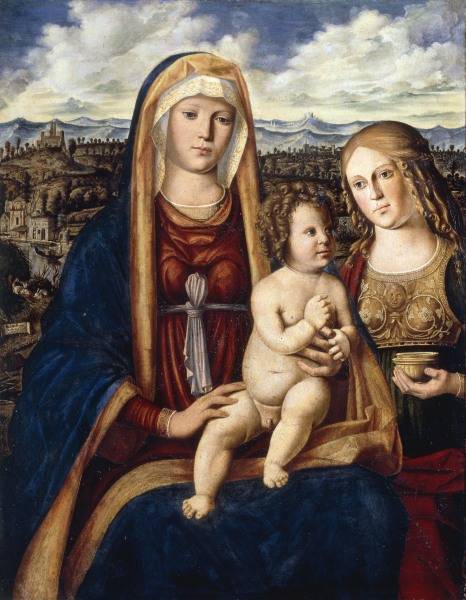 Pasqualino Veneto / Mary with Child /Ptg de 