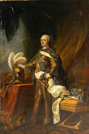 Portrait Of King Louis XV Of France And Navarre de 