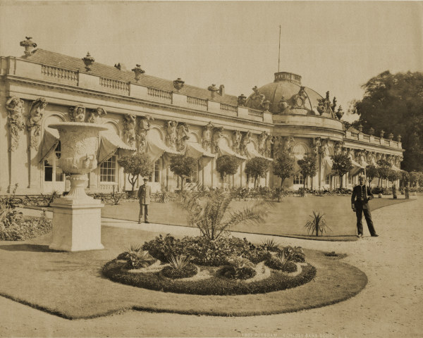 Potsdam / Sanssouci Palace / Photo, 1900 de 