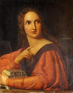 Portia With The Casket, Vide ''Merchant Of Venice''  Joseph Severn (1793-1879)