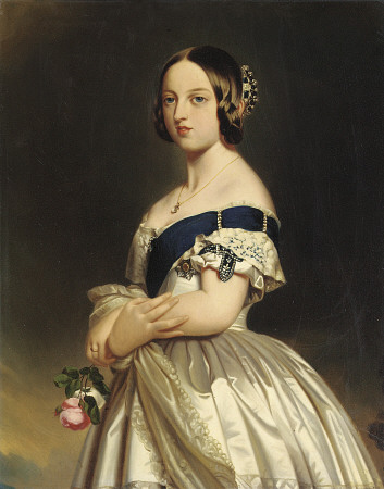 Queen Victoria After Franz Xaver Winterhalter (1805-1873) de 
